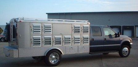 20 Crate Dog Truck